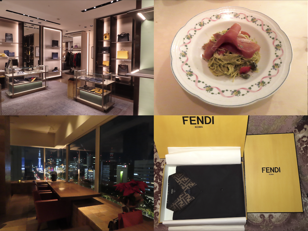 フェンディの長袖シャツを購入